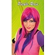 Pruik dip dye Purple rain
