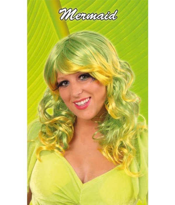 Pruik Mermaid