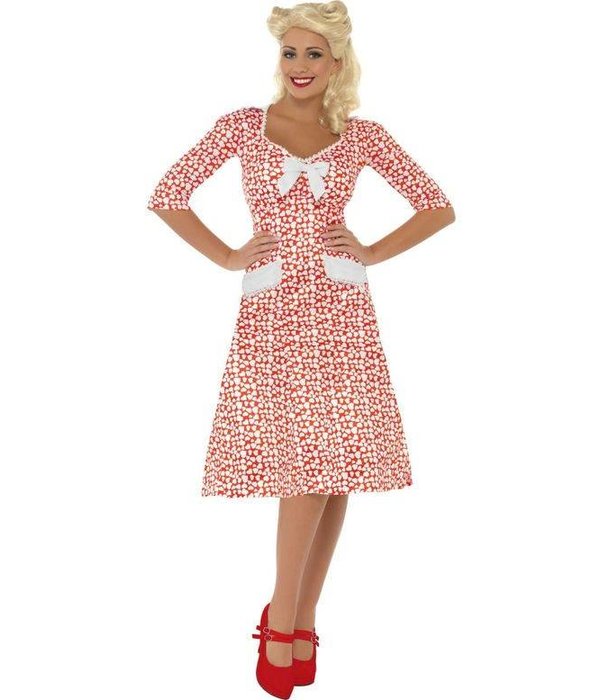 WW2 1940's jurk sweetheart
