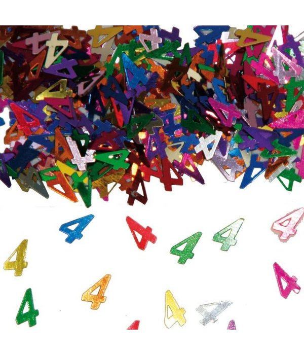 Tafeldecoratie / sierconfetti nummer 4