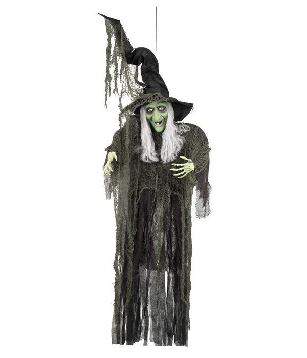 Decoratie Evil witch (190 cm)