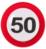 50 Jaar Verkeersbord Borden - 8 stuks