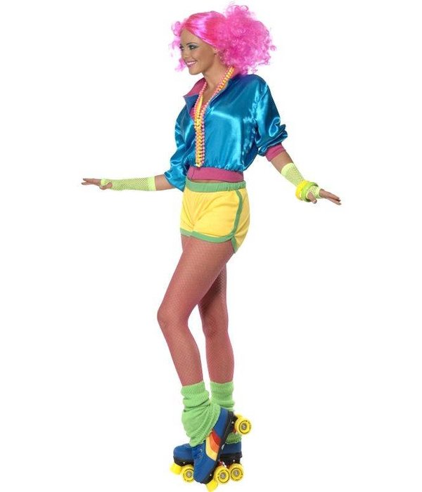 Jaren 80 Skater kostuum dames