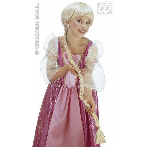 Pruik Rapunzel kind