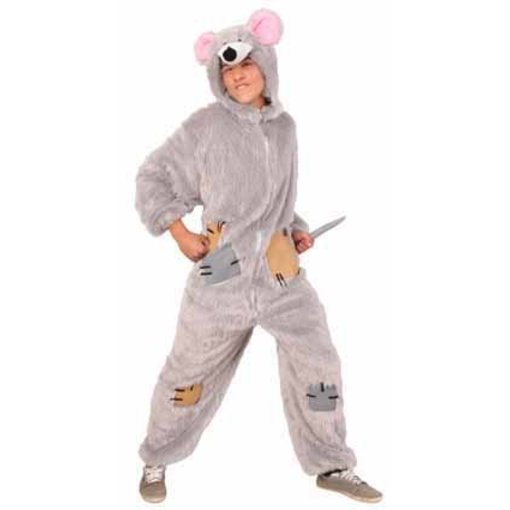 Rattenpak pluche met capuchon