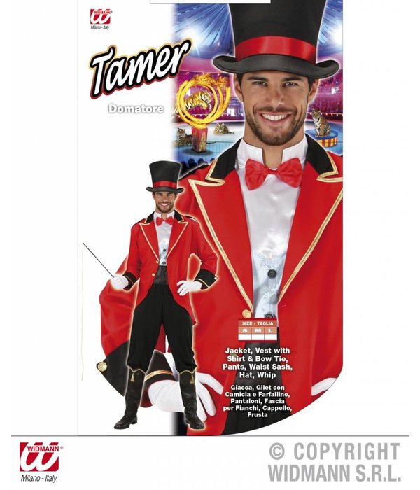Dompteur kostuum man