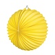 Papieren ballonlampion geel (23 cm)