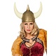 Helm Viking goud met horens