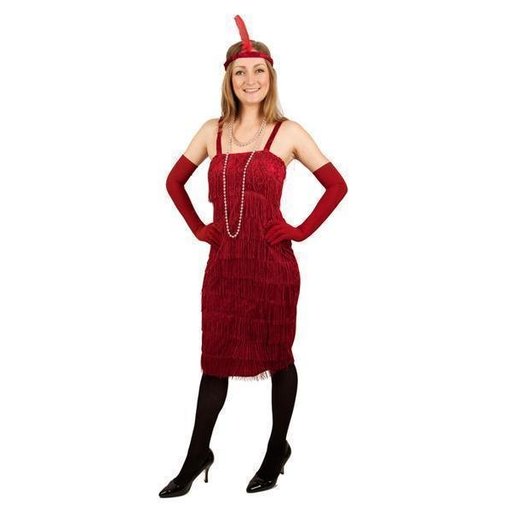 Charleston kostuum Deborah