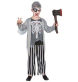 Zombie piraat kind