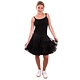 Petticoat zwart 2-laags volwassenen