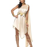 Sexy Godin kostuum vrouw