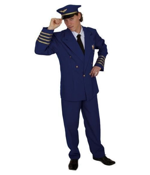Pilotenkostuum man eco