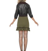 Sexy vrouwelijke Top Gun kostuum