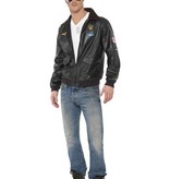 Top Gun bomber jas zwart