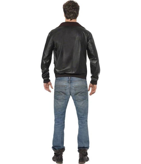 Top Gun bomber jas zwart