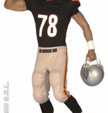 Carnavalskostuum American Footballer