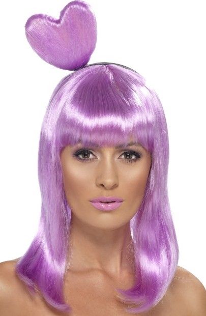 Candy queen pruik afbeelding