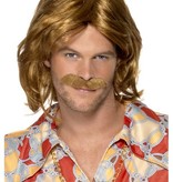 Super Trooper Abba pruik en snor