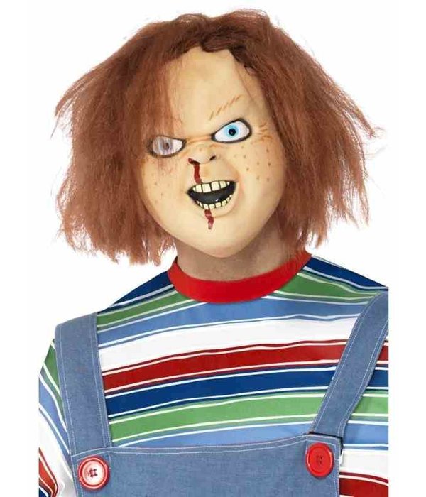 Chucky masker met haar