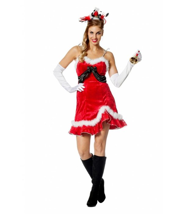 Toppers Kerst jurk vrouw
