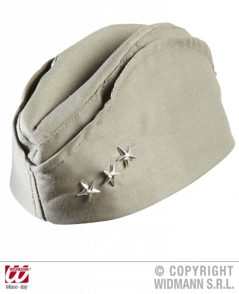 Soldatenmuts met 3 sterren