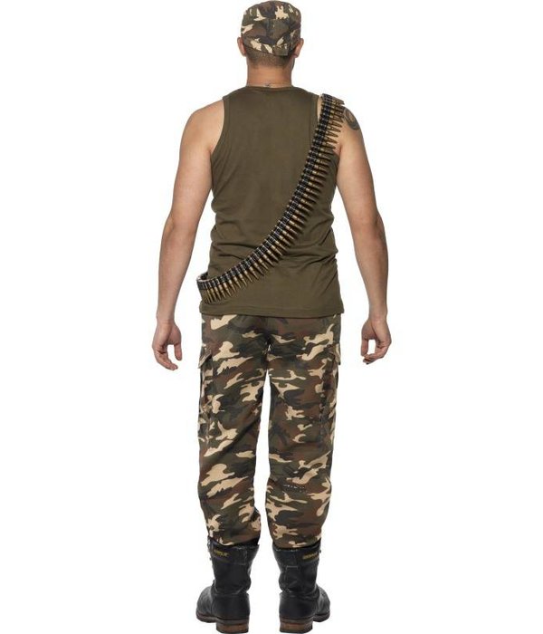 Khaki Camo leger kostuum man
