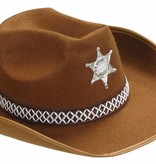 Hoed Sheriff bruin