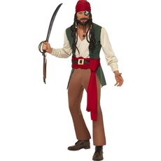 Dronken Caribische Piratenman