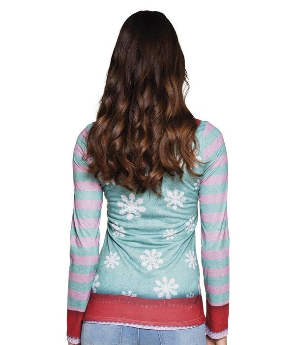 Kersttrui vrouw winter wonderland