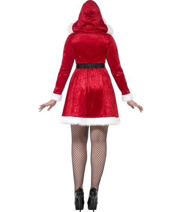 Kerstvrouw kostuum plus size
