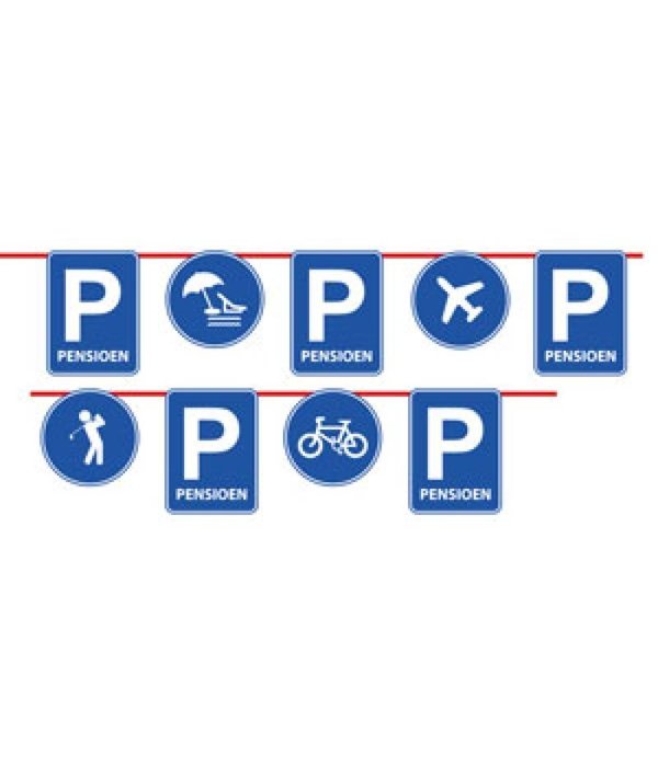 Vlaggenlijn pensioen 10 meter