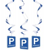 Spiraal hangdecoratie Pensioen