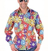 hippie blouse man smile