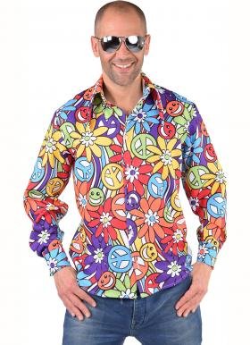 hippie blouse man smile