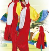Papegaai pak man/vrouw pluche