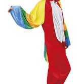 Papegaai pak man/vrouw pluche