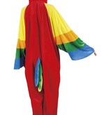 Papegaai pak man/vrouw pluche