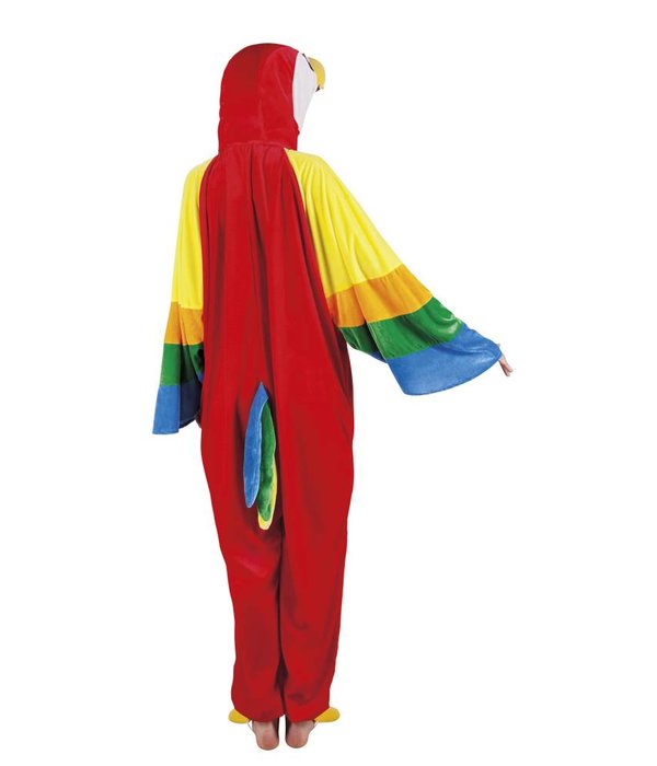 Papegaai pak man/vrouw pluche
