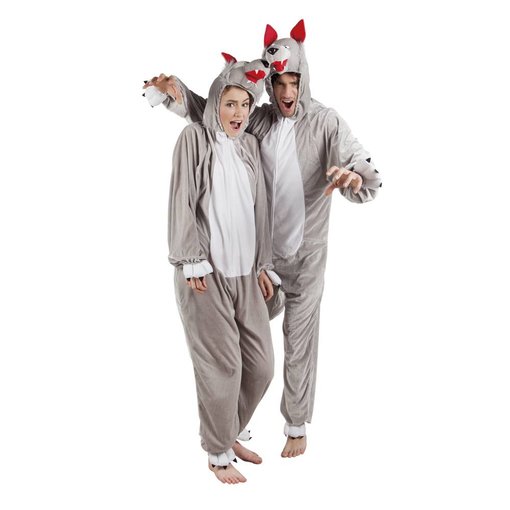 Wolven kostuum man/vrouw