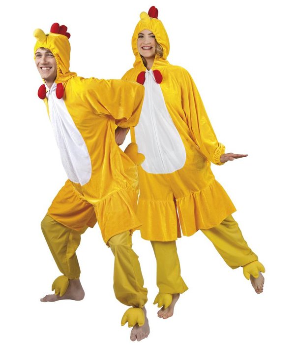 Kippenkostuum pluche