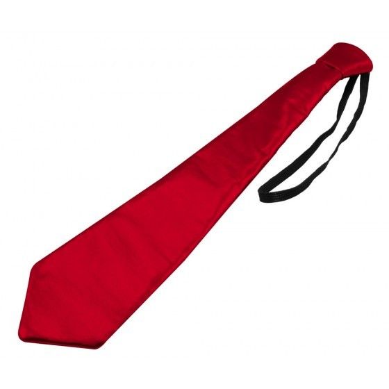 Stropdas metalic rood