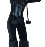 Zwarte panter outfit dames