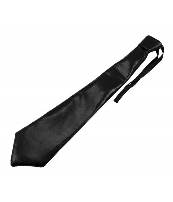 Stropdas metallic zwart