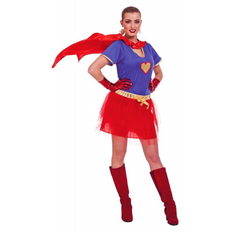 Sexy Super Woman Outfit Dames