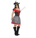 Piraten jurk vrouw