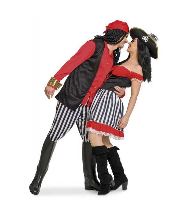 Piraten jurk vrouw