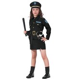 Politie kostuum meisje