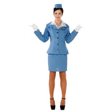 Stewardess kostuum vrouw