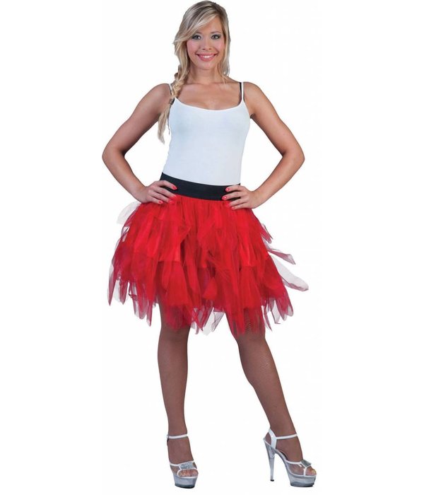 Fancy petticoat rood